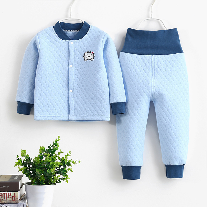 儿童套装2件套73-110cm 新款男童女童秋季套装 儿童纯棉秋衣秋裤 内衣