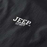 Jeep/吉普2019春秋装新品休闲夹克男装立领时尚户外秋季长袖外套型男款直筒运动风衣男