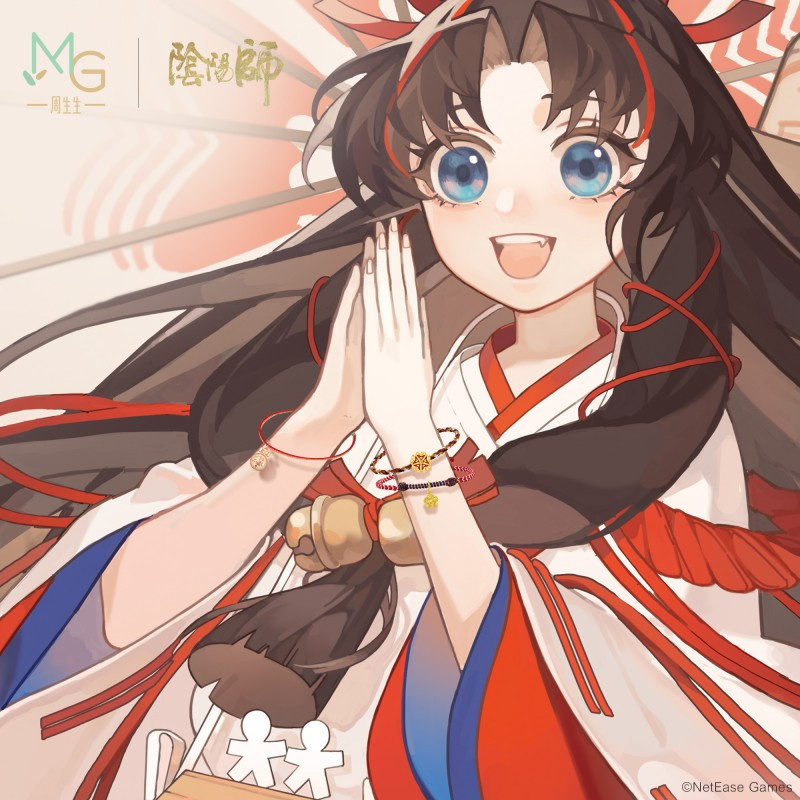 周生生chowsangsang黄金足金阴阳师缘结神手链结缘红绳92675b定价