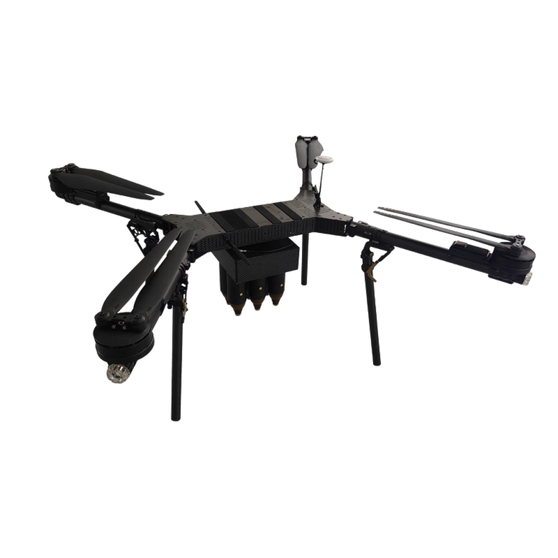 舒博纳 H4大载重15KG飞行90分钟6孔高空抛投无人机高清大图