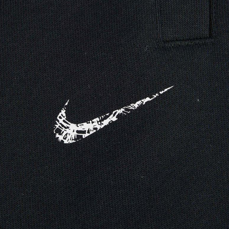 nike logo字母印花针织运动裤 男款 黑色 fb7004-010