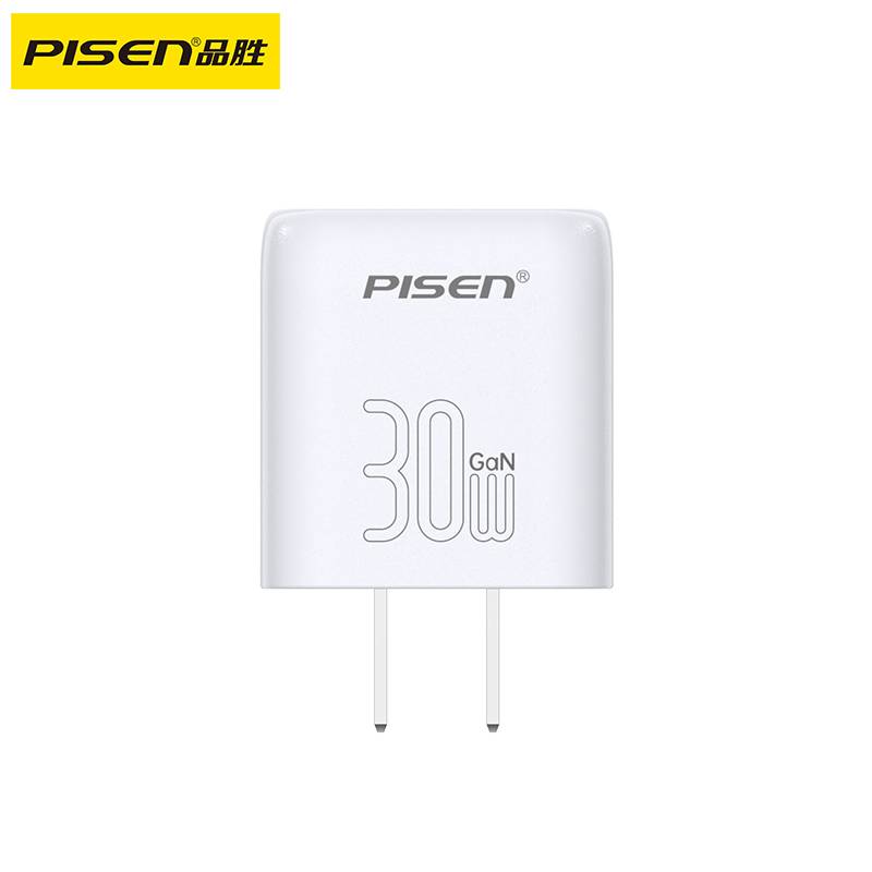 品胜-PD30W 氮化镓随行快速充电器套装 A+C(配线CtoC)TP-C185-白色