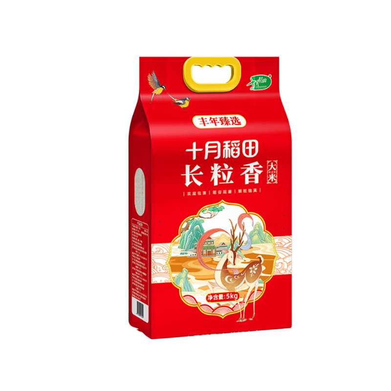 【八钢专用】十月稻田 丰年臻选长粒香大米5kg