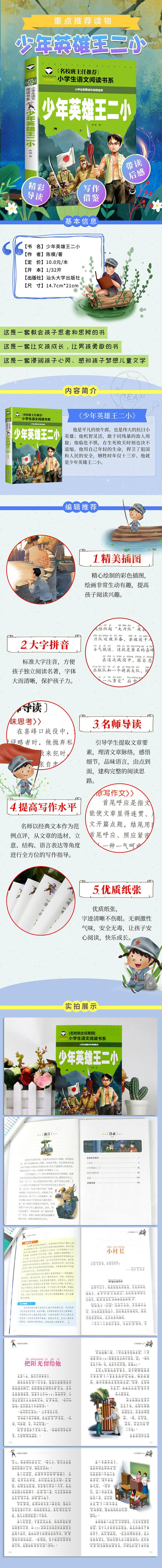 小学生语文阅读书系 一少年英雄王二小