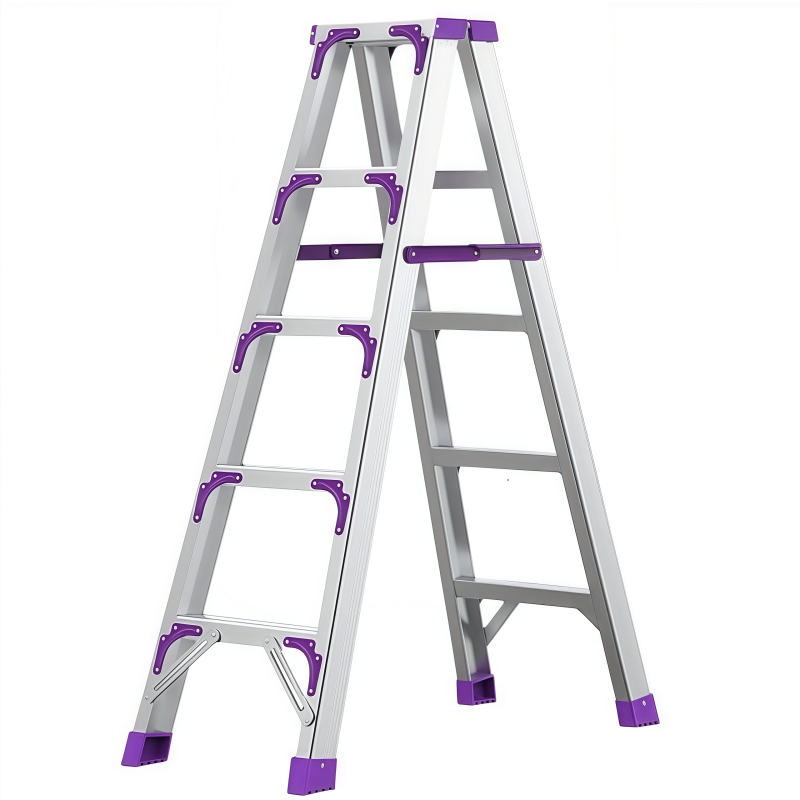 义尊 折叠梯 5步加固款 个高清大图