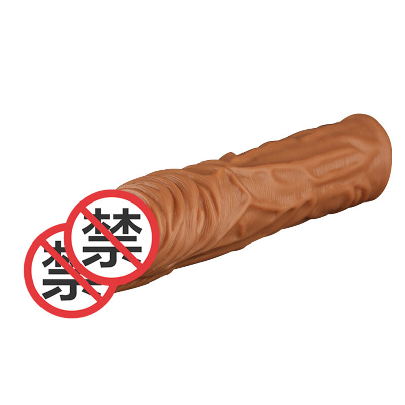 云曼 液态狼牙套 男用器具加长加粗茎套环锁精套液体柔软仿真套阳具套成人情趣性用品 液态硅胶套(单口长款)高清大图