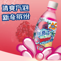 屈臣氏(Watsons) 新奇士 碳酸果味汽水饮料 红石榴380ml*15瓶 整箱