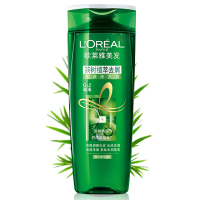 欧莱雅（L'OREAL） 欧莱雅美发茶树精油植萃滋养头皮无硅油去屑洗发水露 去屑净油洗发露 400ml