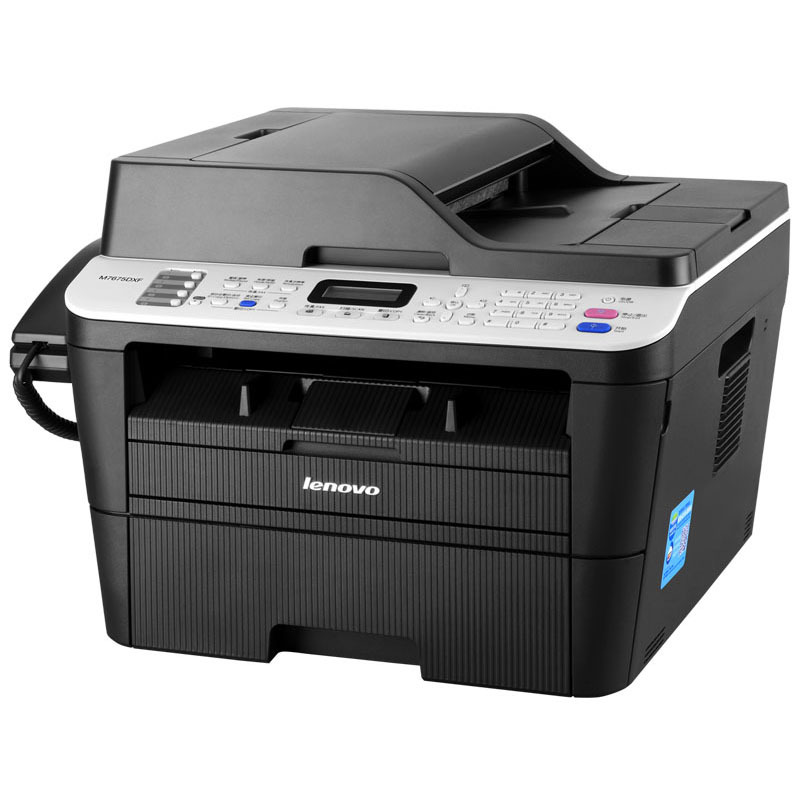 联想(Lenovo) M7675DXF A4幅面黑白激光一体机 打印/复印/扫描/传真 自动双面打印