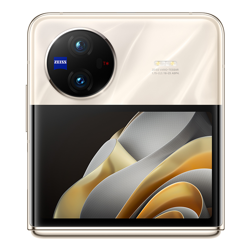 vivo X Flip 12GB+256GB 绸金 5G全网通折叠屏新品手机一代骁龙8+芯片5000万蔡司专业影像50万次无忧折叠44W闪充拍照学生游戏男女手机高清大图