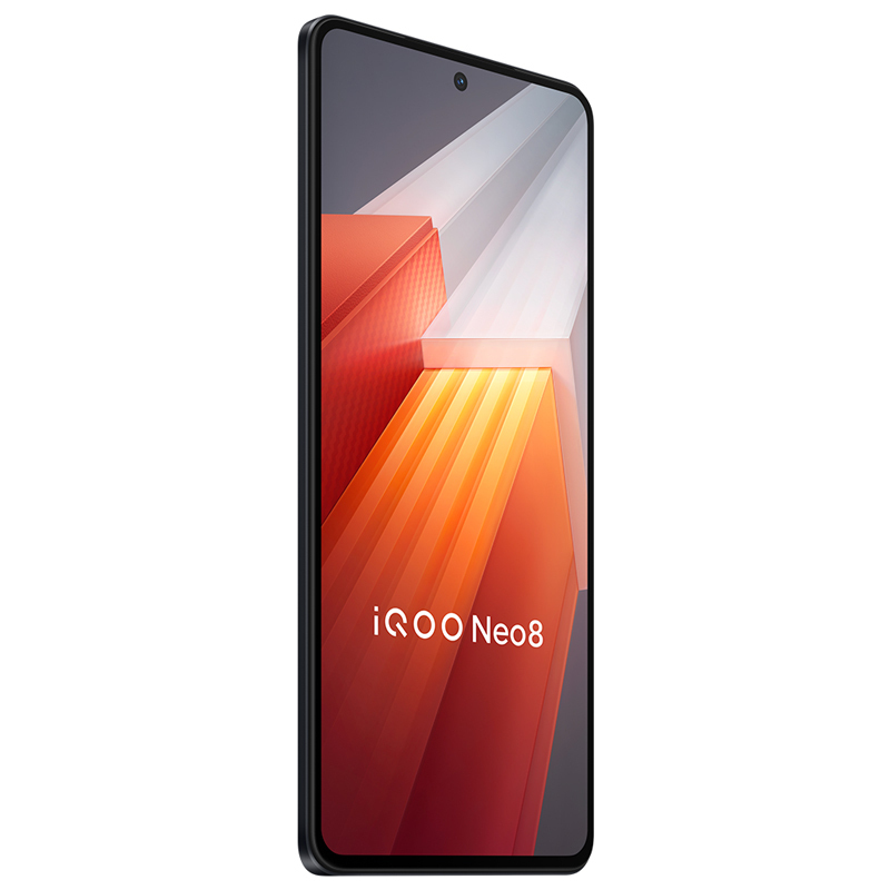 iQOO Neo8 5G新品 12+256G 夜岩 第一代骁龙8+处理器 自研芯片V1+ 144Hz 1.5K 直屏 120W超快闪充 等效5000mAh*大电池 全场景NFC
