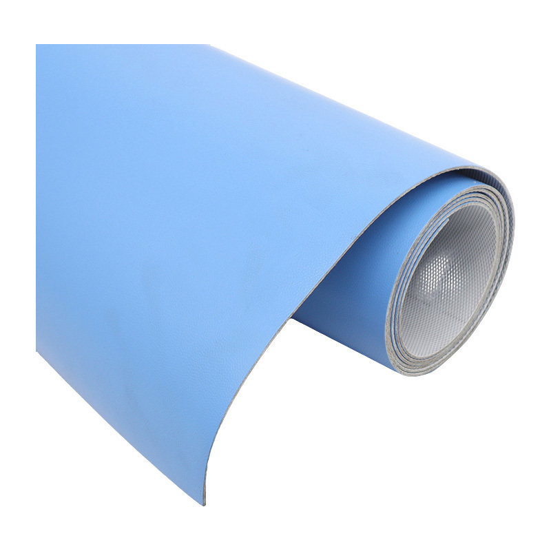 天空桥 PVC地板革 浅蓝色2.0mm 卷高清大图