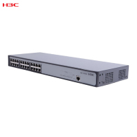 华三（H3C）S1824G 24口千兆交换机（WEB网管企业级 可管理二层以太网 1000Mbps 千兆以上 ）