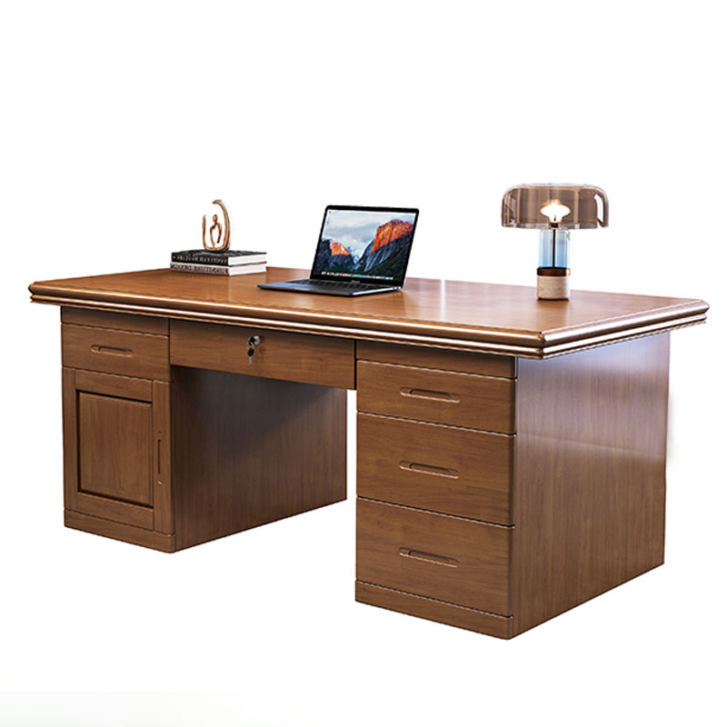 景福达电脑桌140*70*76cm张高清大图