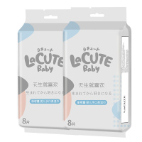 苏宁宜品 x乐可爱婴儿手口湿巾8片(卡通)*8包
