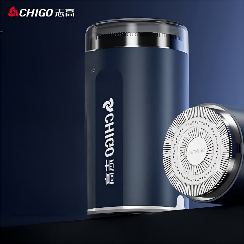 志高(CHIGO)剃须刀 YZ-378(蓝色)高清大图