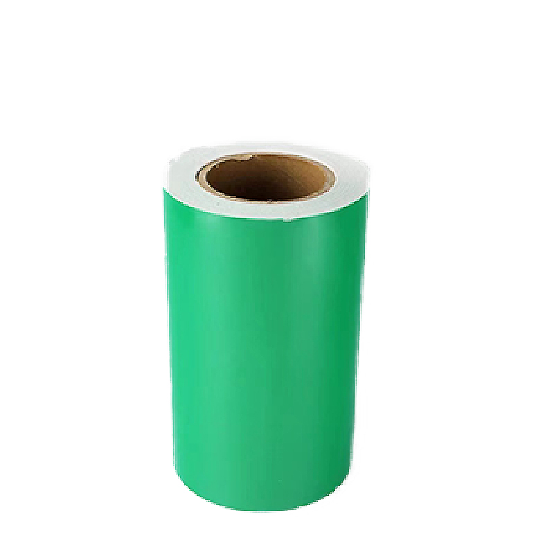 植巾 BBQ210 260mm*20m PVC 不干胶标签(计价单位:卷)绿色高清大图