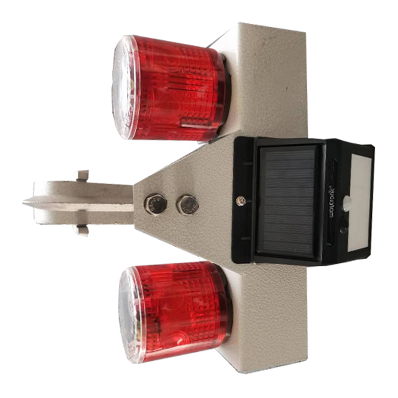综城优品 CC-SL05 3.7V 0.5x2W IP65太阳能警示灯(计价单位:盏)红色高清大图