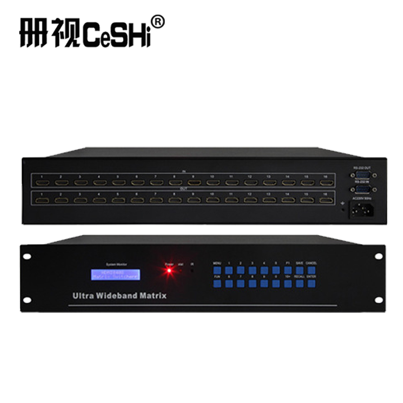 册视HDMI矩阵切换器HDMI0404台高清大图