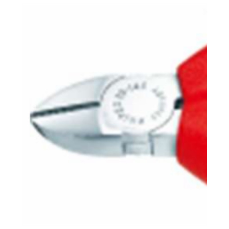 凯尼派克 KNIPEX 70 05 125125mm 斜口钳(镀铬头部 双色双重材料绝缘手柄)