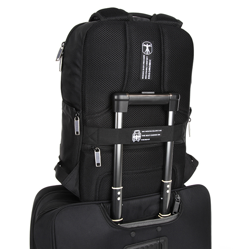 瑞士时尚幻彩潮流商务休闲多功能双肩包SN9770-1高清大图