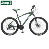 美国吉普Jeep山地自行车26寸/24寸成人车24速/27速男女学生山地车城市代步车碟刹减震
