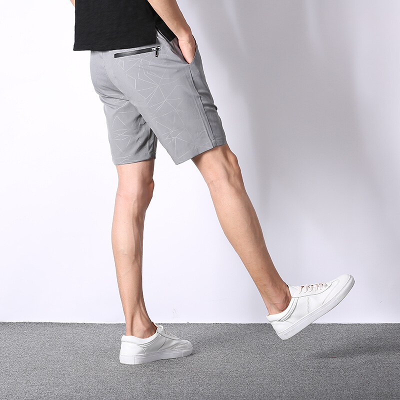 夏季冰丝短裤男夏天运动裤大裤衩速干跑步外穿休闲裤宽松五分