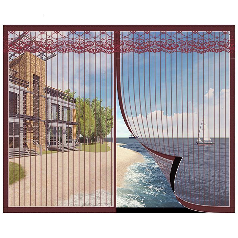 纱窗纱网防蚊子沙窗闪电客隐形帘窗帘磁性自装自粘磁铁魔术贴窗户家用