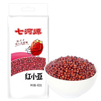 七河源 红小豆 430g 国产食品 粮油 杂粮 红豆 无添加 红豆 小豆 五谷 杂粮 粗粮 真空装 大米伴侣