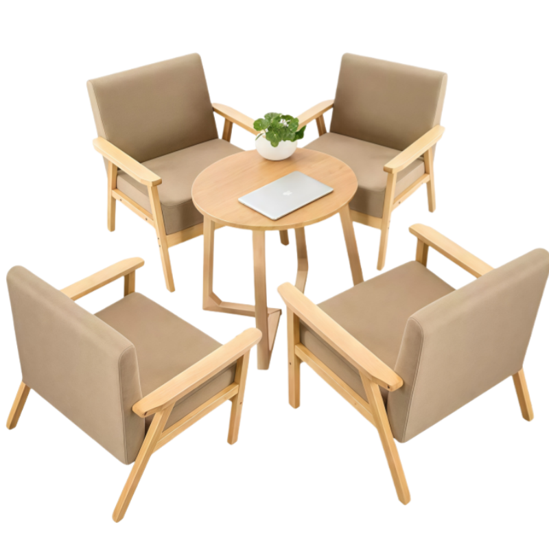 鑫龙都休闲桌椅一桌四椅60cm套高清大图