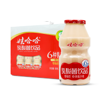 娃哈哈乳酸菌饮品100ml*20瓶 儿童学生营养酸奶 消油解腻红蓝随机