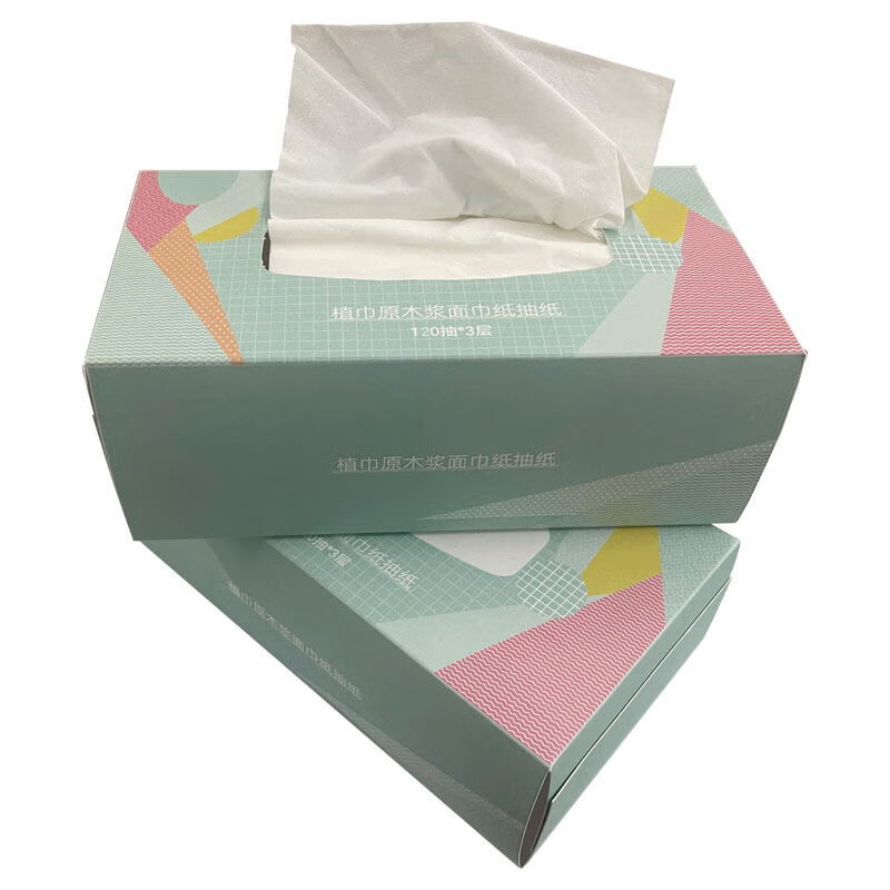 植巾 Y140 3层150抽/盒 12盒/箱 面巾纸抽纸 12.00 包/箱 (计价单位:箱)高清大图