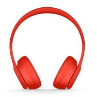 【二手9成新】Beats beats Solo3 Wireless 头戴式魔音 蓝牙无线耳麦 手机耳机 大红色