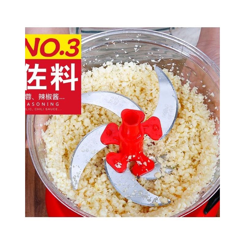 大号手动绞肉绞菜机料理器家用饺子馅绞菜搅拌机碎肉菜神器蒜泥器|1.5升红色经典款