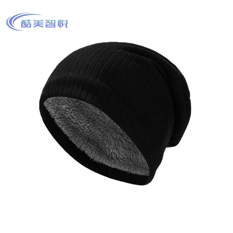 酷美智悦 加绒脖套+防寒帽两件套 KM-BH833 套高清大图