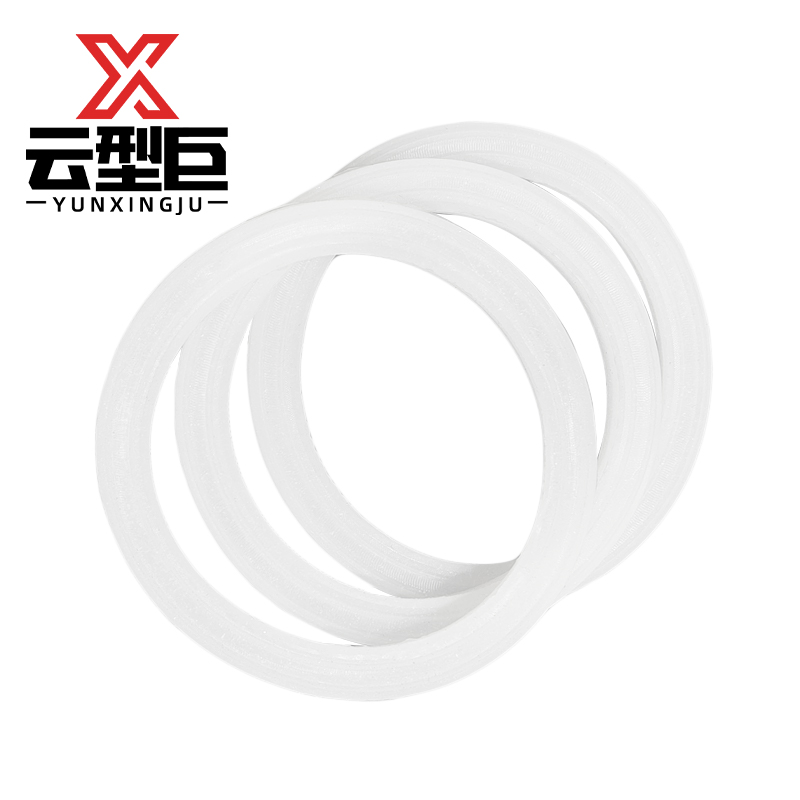 云型巨 白色暖气片汽包垫硅胶垫 硅胶垫圈垫片胶圈密封圈 DN40 单位:个高清大图