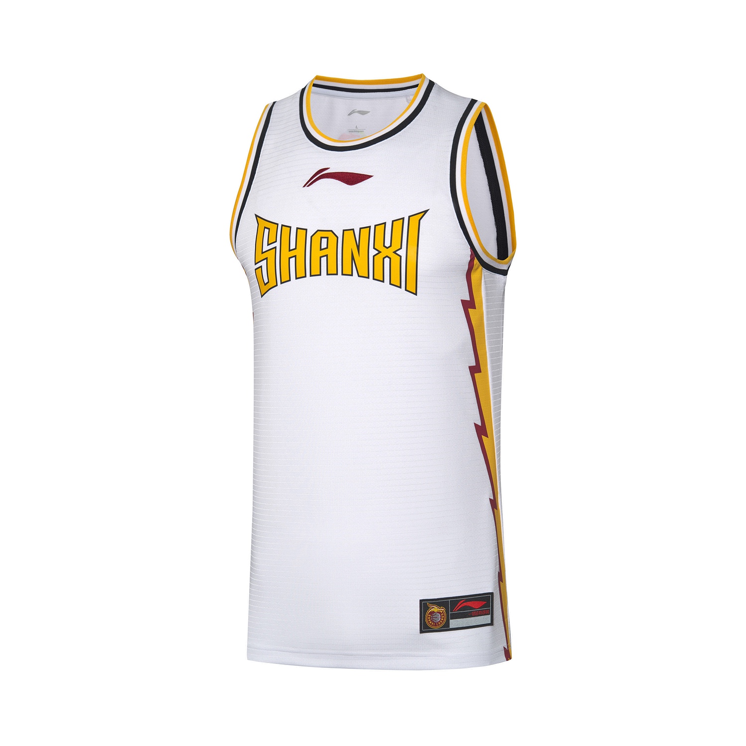 李宁篮球比赛服男士新款山西队cba系列篮球系列男装运动服参数