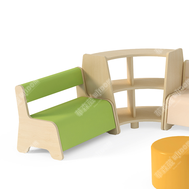 单色沙发座椅 - 多彩色组合 F高清大图