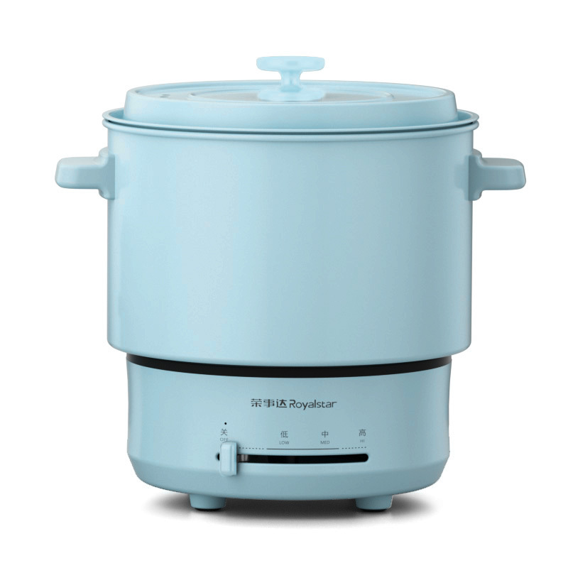 荣事达便携式折叠旅行电煮锅分体离式小火锅小型一人食多功能迷你浅