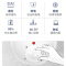 Hisense/海信电热水器40升 2000W大功率大容量节经济调温家用租房沐浴速热安全防电墙储水式DC40-W1311