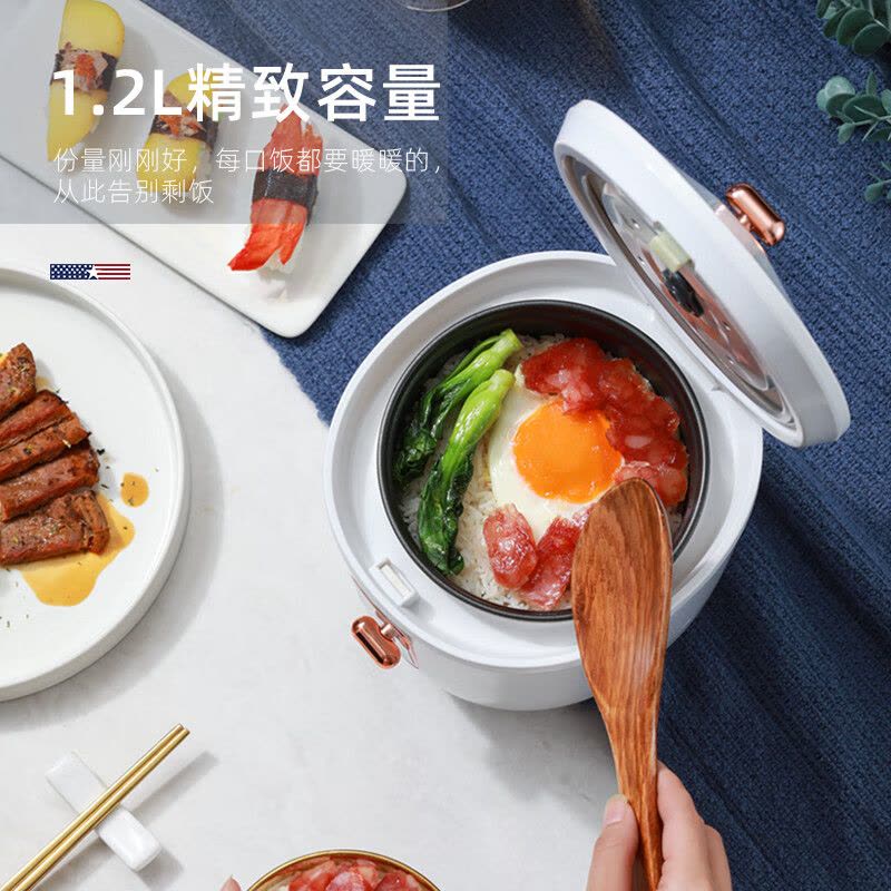 迈卡罗(MACAIIROOS)MC-PB065豆浆机迷你家用小型破壁机1-2人榨汁机免过滤料理机果汁机全自动可预约图片