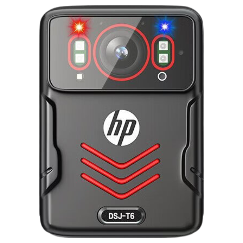 惠普 DSJ-T6 执法记录仪 高清现场 主机标配128G卡