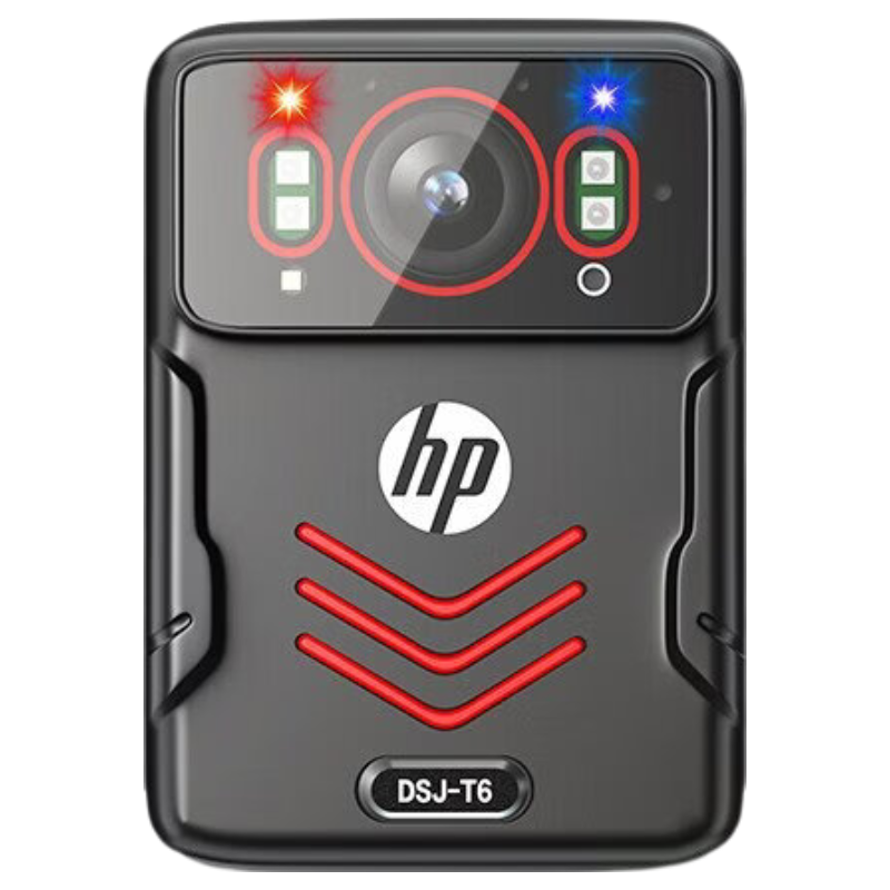 惠普 DSJ-T6 执法记录仪 高清现场 主机标配128G卡