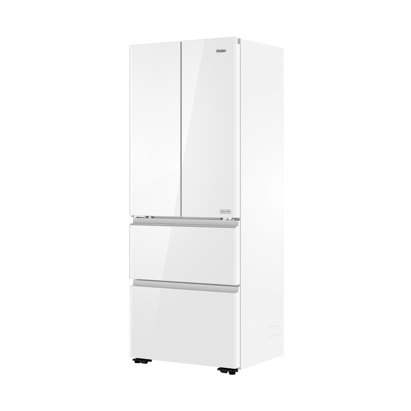 海尔(Haier)413升多门零嵌冰箱 全空间保鲜 阻氧干湿分储 冷冻智能恒温BCD-413WGHFD1BSJU1(白)