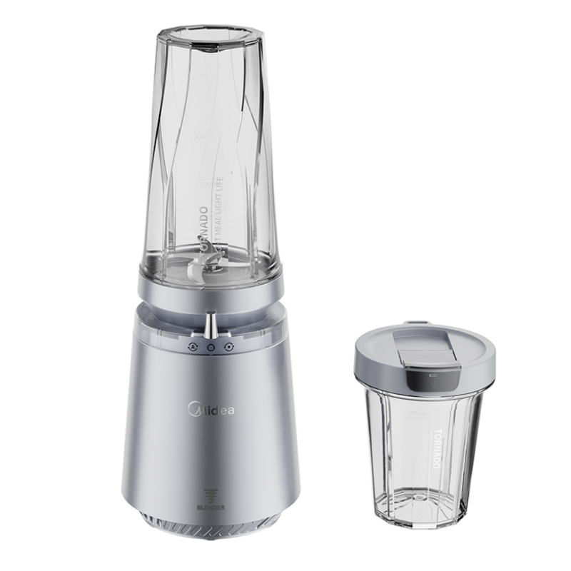 美的(Midea)小蛮腰15秒轻食破壁机家用小型全自动多功能大功率果蔬榨汁料理机 MJ-Health01