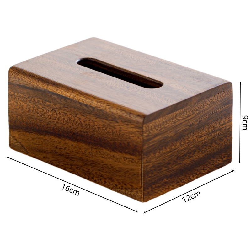 豫龙都 中式纸巾盒抽拉小号个