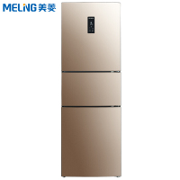 [顺丰入户]美菱(MELING) BCD-255WP3CX 255升 三门冰箱 变频风冷无霜 一级能效 节能 咖啡金