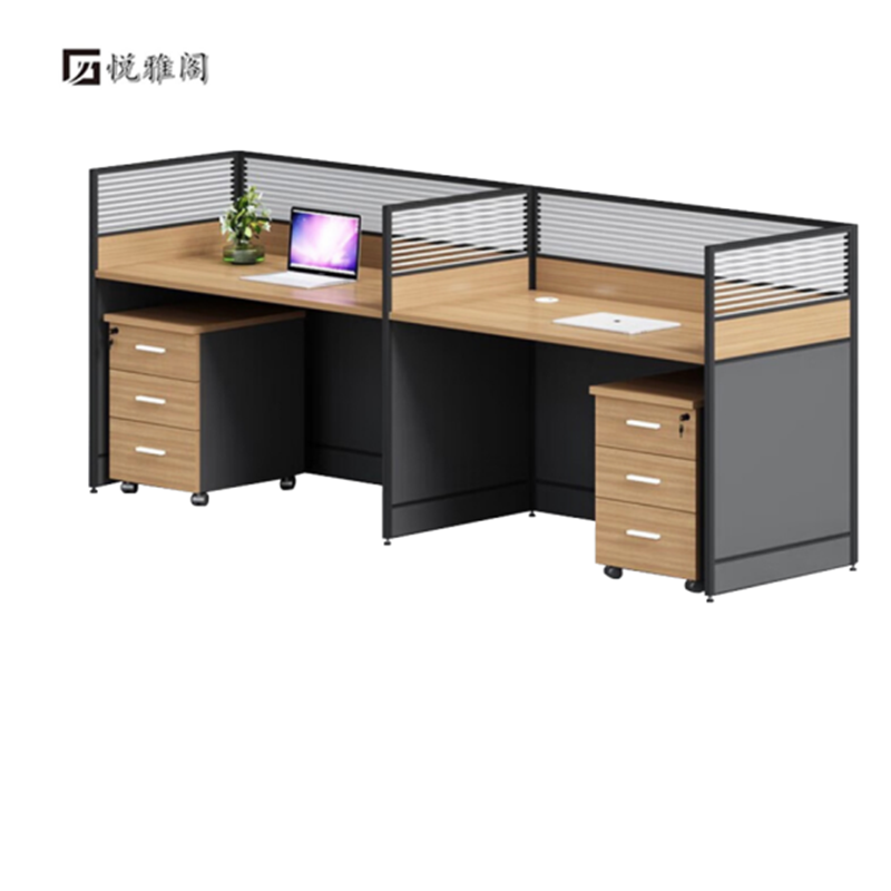 悦雅阁 办公桌屏风工位 2400*600*1100mm 张高清大图