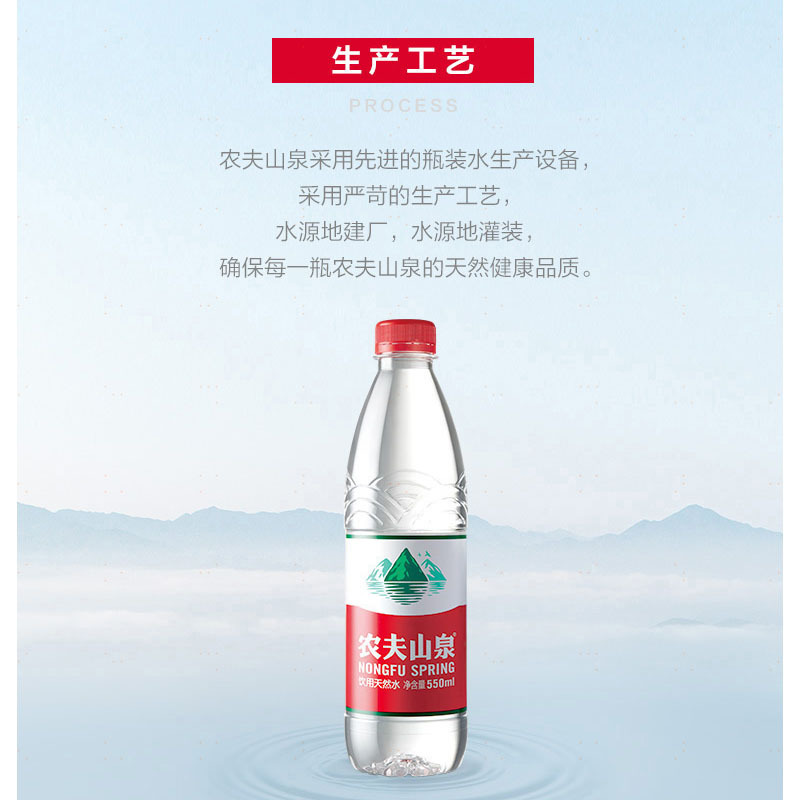 380ML农夫山泉纯净水24瓶