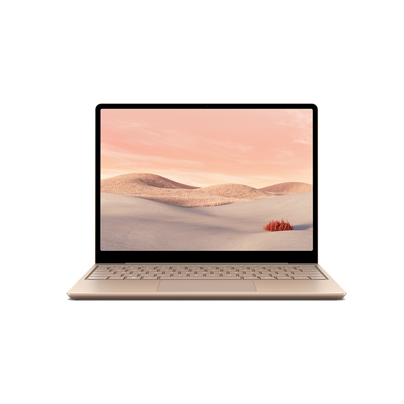 微软(Microsoft)Surface Laptop Go 12.4英寸笔记本电脑 i5 8G 256G 砂岩金 ED